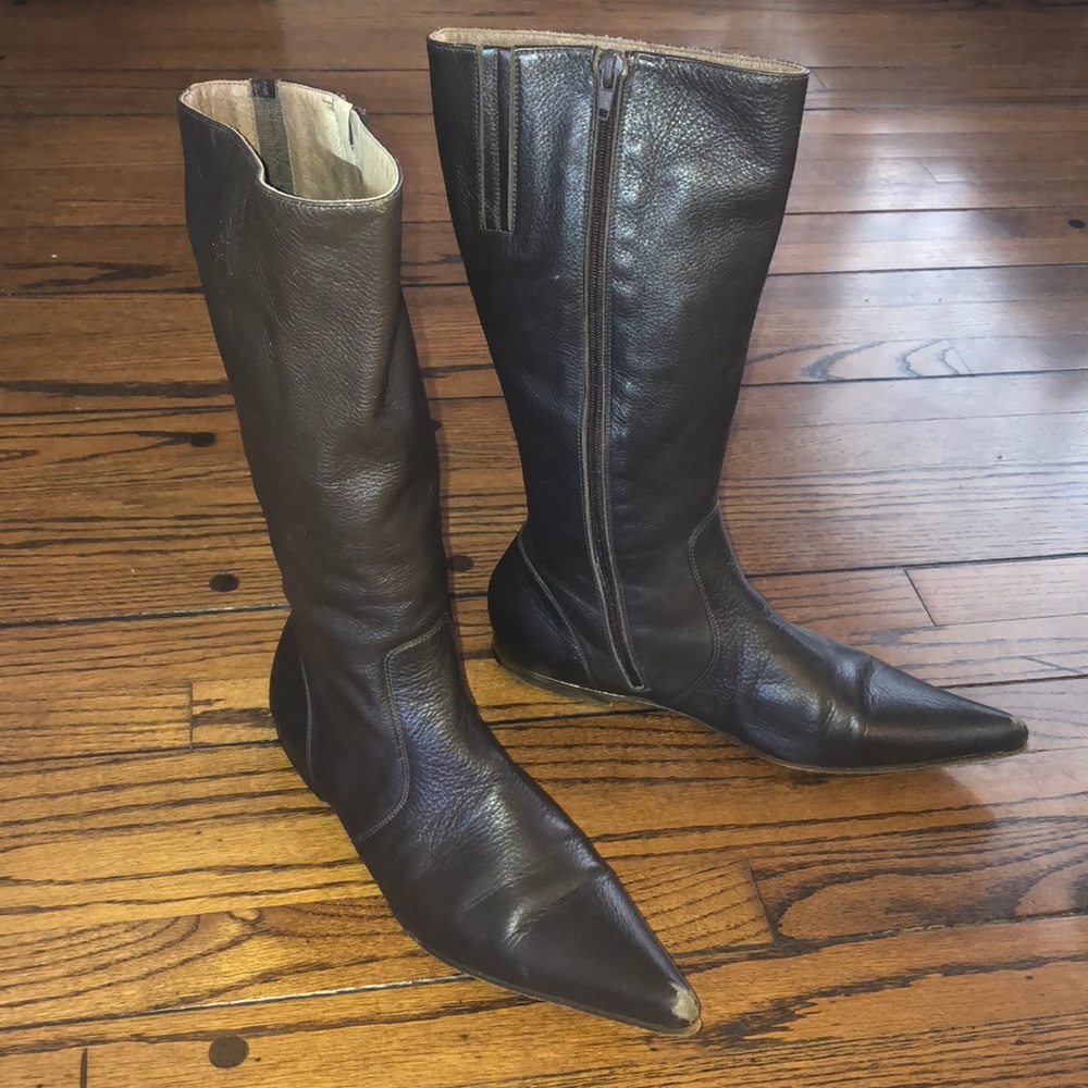 Deluxe by Allison Burns Beatle boots-size 8